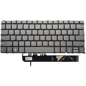Engels laptop toetsenbord met achtergrondverlichting voor Thinkbook 13s G4 ARB IAP 13S Gen4 US grijs SN21E38279