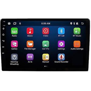 Auto Radio Multimedia Speler Auto Stereo Gps Navigatie Head Unit Eenvoudig Te Installeren(9 WIFI(1-32GB)-0)
