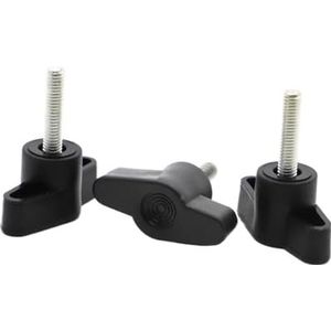 Z-type handvaste bouten van roestvrij staal 304, 4 handgrepen, mechanisch verstelbare schroeven(M8x90mm)