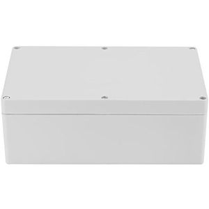 Akozon Aansluitdoos, waterdicht, IP65, aansluitdoos, ABS-kunststof, behuizing, stroomverdeling, wit, 230 x 150 x 85 mm