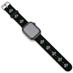 Leuke Cthulhu siliconen sportbanden compatibel met IWatch zachte band vervangende polsband voor IWatch 42 mm/44 mm