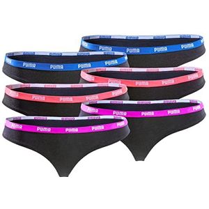 Puma - Damesstring 3-pack - Roze - Model 701224757 - Zacht Katoen