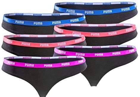 Puma - Damesstring 3-pack - Roze - Model 701224757 - Zacht Katoen