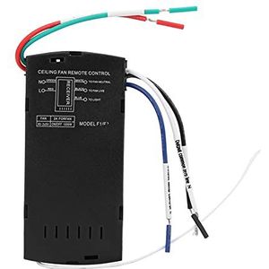 Universele afstandsbedieningskit voor plafondventilator, draadloze afstandsbediening en ontvangerkits voor plafondventilatorlamp, 85V 260V