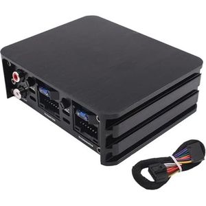 Versterker, 12V Audio Versterker 240W DSP Audio Eindversterker Luidsprekers 4 kanaals HIFI for 16pin head unit