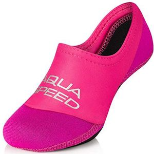 Aqua Speed Aquasocks Girls Kids Girls | Diving Socks Kids Girls | Neoprene Socks non-slip | Water Socks elastic light | Beach Socks | Bathing | Size 24-25, Pink - Light Pink | Neo
