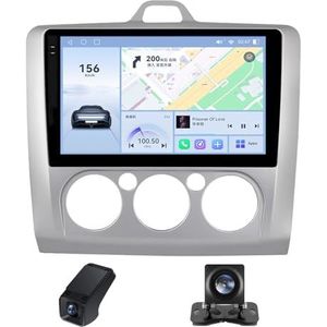 Android 14 2Din Autoradio geldt voor Ford Focus 2 Mk 2 2004-2011 Ingebouwd CarPlay/Android auto/DSP-processor/GPS-navigatie/WIFI RDS-radio-Bluetooth 9Duim Touch screen/Stuurbediening(B,C30Plus)