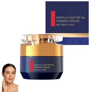 Qingling Anti-rimpelcrème, instant facelift crème met retinol, collageen en ricinusolie, anti-aging gezichtscrème, huidversteviging, rimpelverwijdering voor gezicht, hals, ogen (1 stuks)