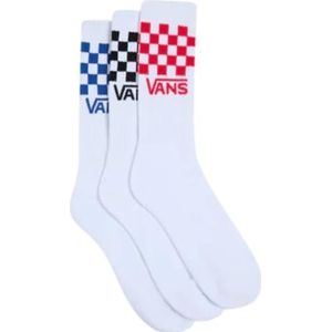 Vans - Off The Wall Classic Crew - Sokken - Wit - 3 Pack