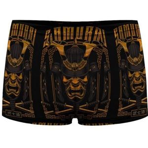 Japanse Samurai Heren Boxer Slips Sexy Shorts Mesh Boxers Ondergoed Ademend Onderbroek Thong