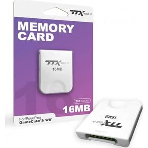 TTX Tech 16MB geheugenkaart voor Gamecube & Wii