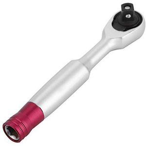 Kennso 1/4 inch mini socket ratchet en bit driver multi tool sleutelset reparatietool steeksleutel kit 100mm default-Ratelsleutel 72 Tanden Posities