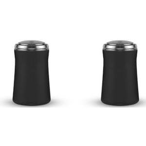 2 Set van Mini Facial Scheerapparaat Waterdichte Reizen Kapper Haar Trimmer Aluminium Wasbare Huishoudelijke Baard Clipper Gift Scheren Zwart