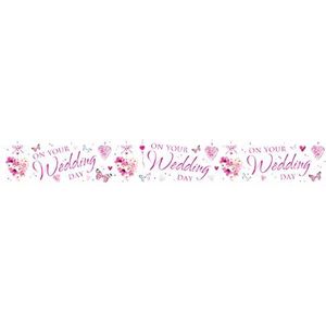 Simon Elvin On Your Wedding Day decor folie banner Six Banners multicolor