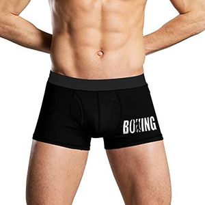 Boksen en Boxers Zacht Heren Ondergoed Comfortabele Ademend Fit Boxer Slips Shorts S