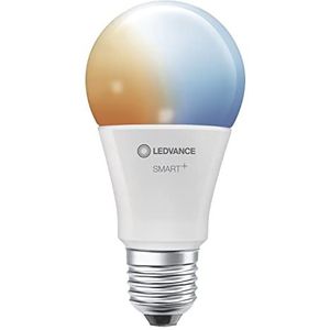 LEDVANCE LED lamp | Lampvoet: E27 | instelbaar wit | 2700…6500 K | 9 W | SMART+ Classic instelbaar wit [Energie-efficiëntieklasse A+]