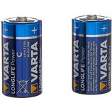 Varta Longlife Power 4914 batterijen (C, 1,5 V, alkaline, 2-delige blister)