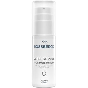 Defense Plus Face Moisturizer - Gezichtscrème/Dagcrème Mannen - Droge huid & Anti Rimpel - Parfum, Parabenen & Siliconen vrij - Gezichtsverzorging - 100 ml
