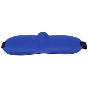 1/2/3/4Pcs 3D Slaap Masker Slapen Oogmasker Oogmasker Oogdekking Schaduw Ooglapje Vrouwen Mannen Zachte Draagbare Blinddoek Reizen Ooglap (Blauw, 4 STKS)
