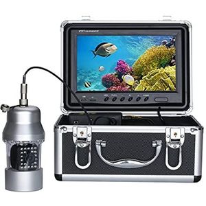 Visserijcamera, 9 inch DVR Recorder 15m 30m onderwater vissen videocamera viszoeker kleur waterdicht 22 LE DS 360 graden roterend kwam,Onderwaterviscamera(White LEDs 15M cable)