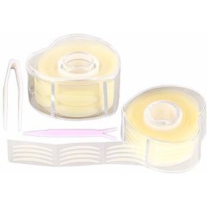 1200 stks Dubbel Ooglid Tape Onzichtbare Zelfklevende Dubbele Ooglid Strip Sticker Oogmake-up Tool Natuurlijke Onzichtbare Naadloze Waterdichte Kleverige Blijvende Ooglid Sticker
