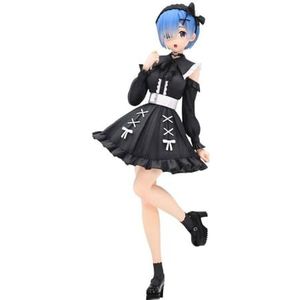 Furyu Re:Zero Starting Life in Another World beeldje PVC Trio-Try-iT Rem Girly Outfit Zwart 21 cm