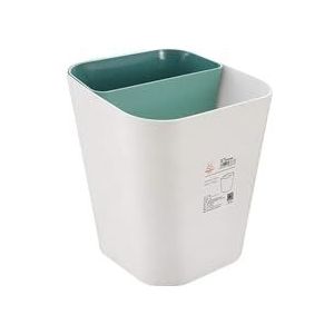 Afvalbak Moderne onbreekbare plastic prullenbak prullenbak, vuilnisbak for badkamers, keukens (Size : XL)