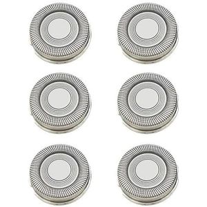 6 ST Elektrisch Scheerapparaat Vervanging Scheermes Hoofd Voor S1000 S3000 S4000 S5000 Compatibel Met S500 XZ5800 XZ580 SW175 Blades Sharp Duurzaam Gemakkelijk Installeren (6 stuks)