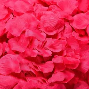 100 stuks zijden rozenblaadjes tafelconfetti kunstbloem babyshower ambachten bruiloft benodigdheden feest kerstlocatie decoratie-fuchsia