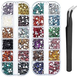 Voor Manicure Accessoires Jelly Gems 3mm 3D Nail Stones Nail Strass Crystal Flatback(06)