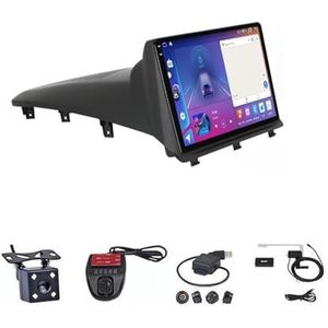 Android Double Din Car Stereo 9 Inch Touchscreen Autoradio Autotoebehoren Multimedia Stuurwielbediening met Navigatie Plug And Play Voor Opel Antara 1 2006-2017 (Size : M400S 4G+WIFI 4G+64G)