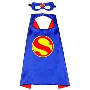 Verkleedcape - Masker - Superman - Superheld - Jobber Toys - Carnavalskleding kinderen