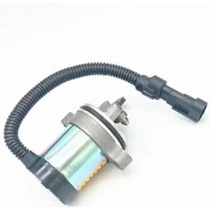 Magneetklep 04103808 04103812 Geschikt voor Deutz F3L F3M F4L F4M 1011 2011 Motorbrandstofafsluitsolenoïde 12V/24V Generatorset Onderdelen Brandstof Afsluit Solenoid(12V)