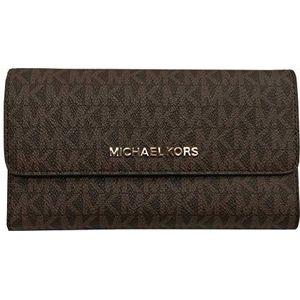 Michael Kors Jet Set Travel Large Trifold Leather Wallet