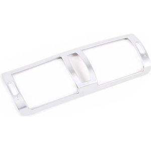 Auto-interieurlijsten Car Center Control Air Condition Vent Outlet Frame Cover Trim Voor B&MW 1-serie E81 2007 2008 2009 2010 2011(Zilver)