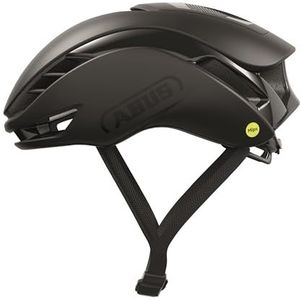 ABUS Racefietshelm Gamechanger 2.0 MIPS High Performance Aerohelm met geoptimaliseerde aerodynamica en ventilatie, voor dames en heren, maat S, zwart