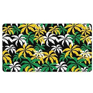Palmbomen in Jamaica Mode Bureau Muismat Antislip Gaming Muismat Accessoires Decor 40X75cm