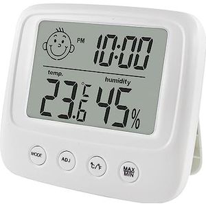 Digitale LCD Indoor Handige Temperatuursensor Vochtigheidsmeter Thermometer Hygrometermeter Nauwkeurige Monitor(E0828)