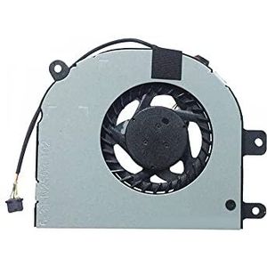 Laptop CPU koelventilator Voor For CLEVO N240JU N240LU Zwart