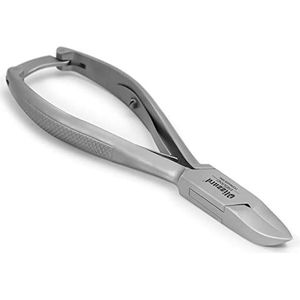 Nagelknipper voor mannen met Dikke of Ingegroeide Teennagels - Blizzard Podotherapeutisch Pedicuresetje Duits Gesmeed - 14,5 cm Stevige Teennagel Kniptang - Kromme Bek Nageltang Geblokte Grepen