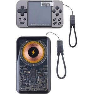 Game Console Ondersteuning 15W Draadloos Opladen voor Telefoon Metal Body Gaming Systeem