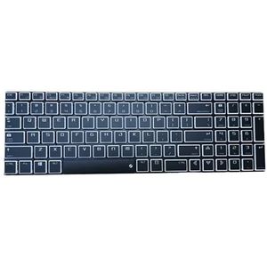 A+ Laptoptoetsenbord voor Tongfang voor GK7NP5R Kleurrijk verlicht Engels US Zilver