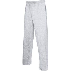 Fruit of the Loom Lichtgewicht joggingbroek voor heren, grijs (Heather Grey 123), S