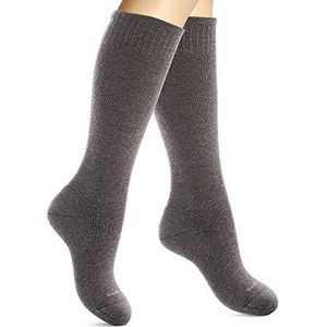 Cotton Compression Socks for Women. Ladies Support Stockings for Nurses, Travel, Flight, Pregnancy, Maternity, Varicose Veins, DVT, Athletics, Running, Sports. 15-20 mmHg Medical Sox. Knee High