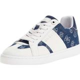 Sneaker - Peony - Jrone 4G-Logo - Kunstleer en Denim