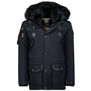 Geographical Norway ACORE Luxus SKI, Warm herenwinterjack, FVSB-parka, outdoor, Donkerblauw, L