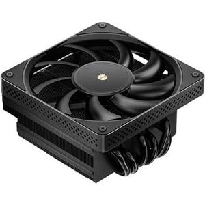 HX6200D CPU-luchtkoeler met onderdruk en ARGB ventilator, 6 warmtebuizen, matzwarte versie (zwart)