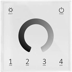 RF DMX512 Paneel, remote decoder voor Switch 1990 voor control RGB RGBW + CCT monochrome ledstrips, twee kleuren (T11)