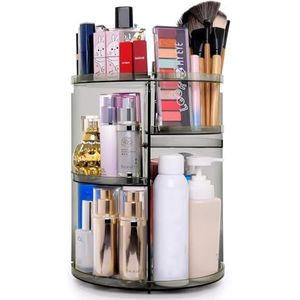 sanipoe - 360 Roterende Make-up Organizer - Acryl - Multifunctionele Opbergcarrousel