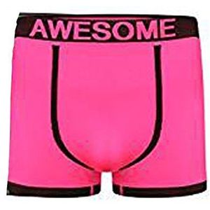 Get The Trend 3 Pack Mens Neon Naadloze Boxer Shorts Mens Awesome Naughty Wild Boxers Trunks, 3 Pack Awesome Neon, L